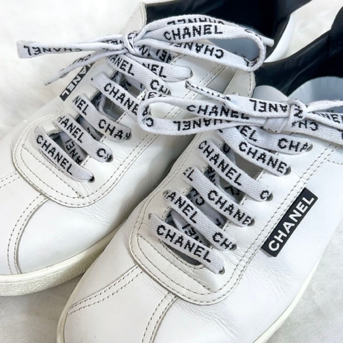 CHANEL シャネル クラシック スニーカー ココマーク 35 22 5cm相当