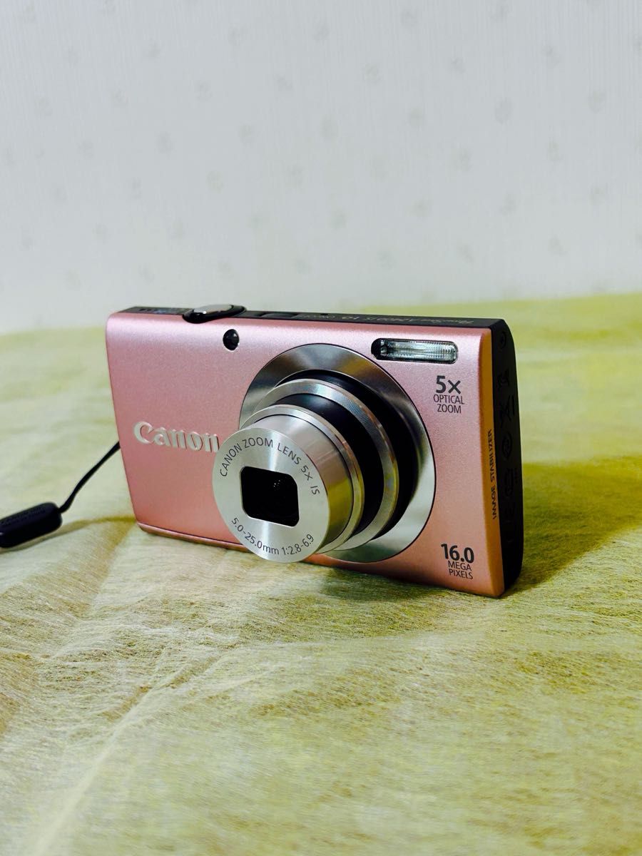 Canon PAWER SHOT A2400IS デジタルカメラ ピンク｜Yahoo!フリマ（旧
