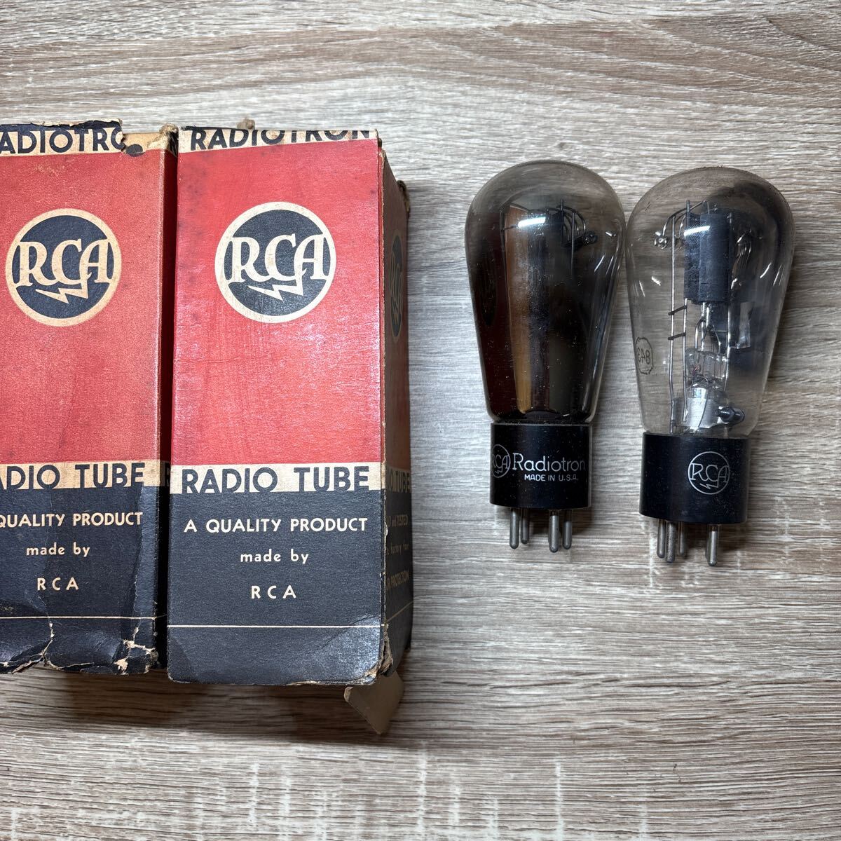 RCA 843 ワンペアセット 真空管 (57) RCA 843 ワンペアセット 真空管 (57)