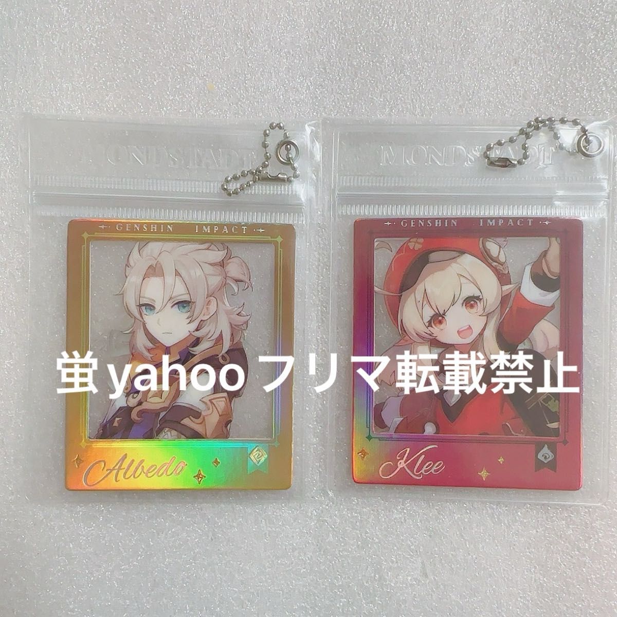 原神 韓国 カフェ ポラロイド&ポーチ アルベド｜Yahoo!フリマ（旧
