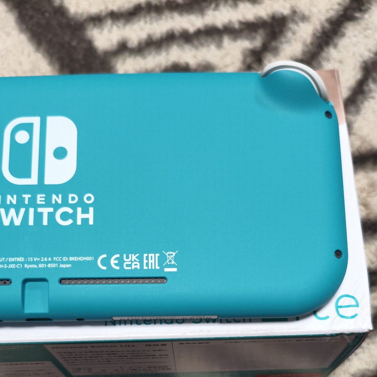 Nintendo Switch Lite ターコイズ ニンテンドースイッチライト 本体 美