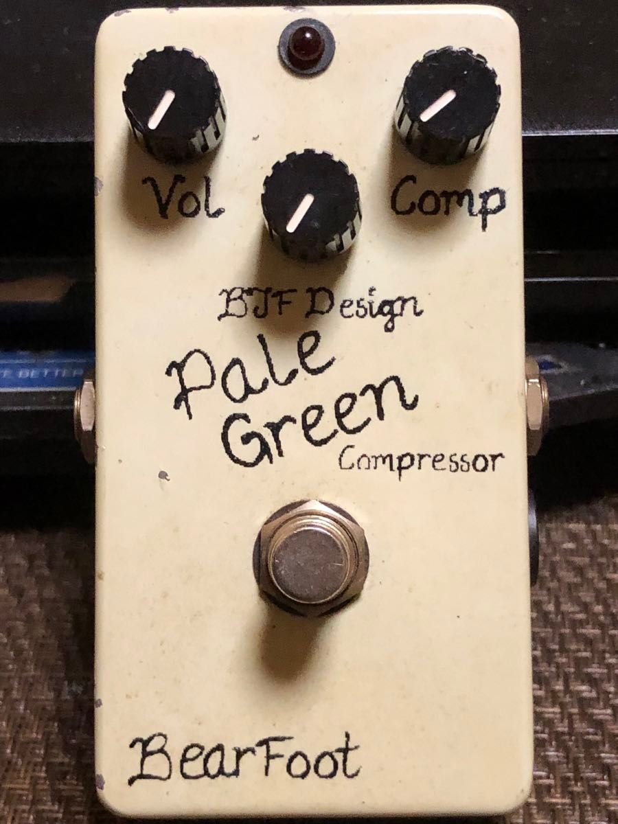 本当に最後の値下げ 希少 BearFoot BJF Design Pale Green Compressor