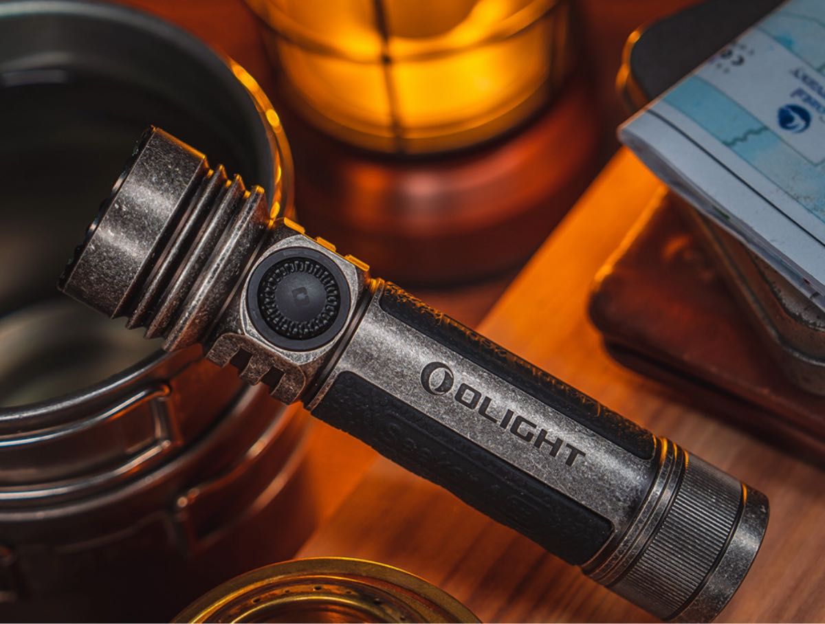 オーライト olight Seeker4 Pro CW シルバーメッキブロンズ 限定品