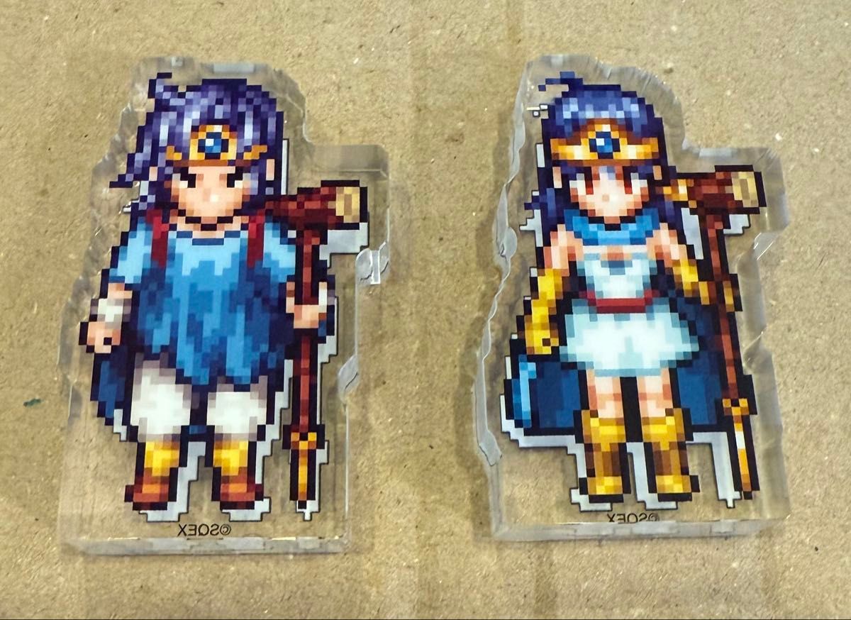 ドラゴンクエストⅢ そして伝説へ ゲーム 限定特典 アクリルブロック