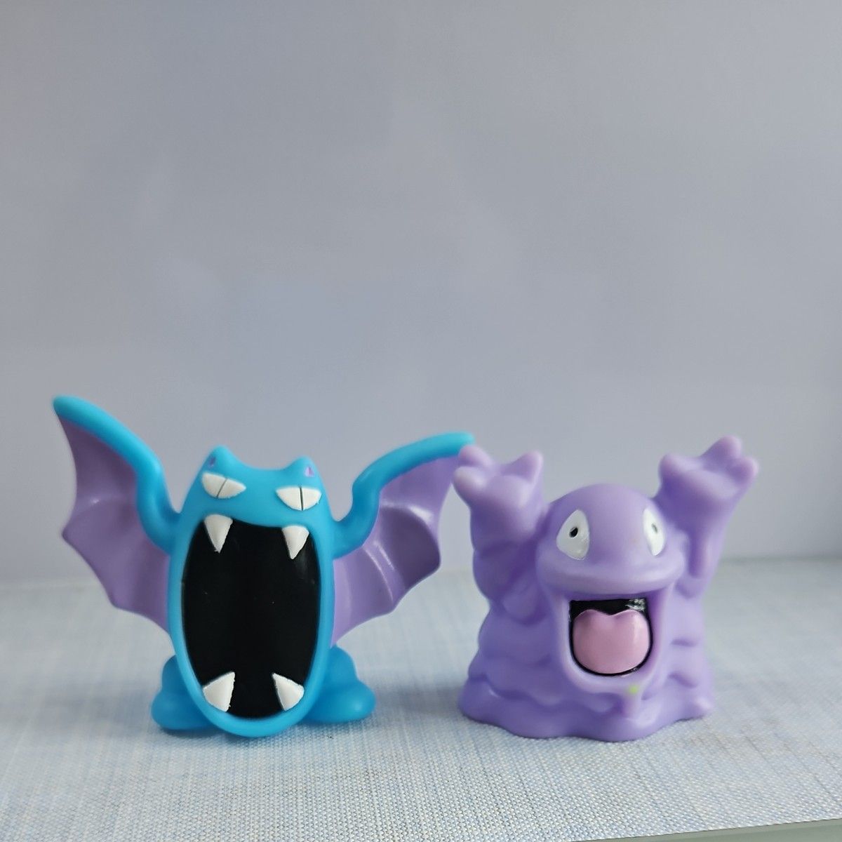 ポケモンキッズ ゴルバット ベトベター ソフビ フィギュア 指人形 2個