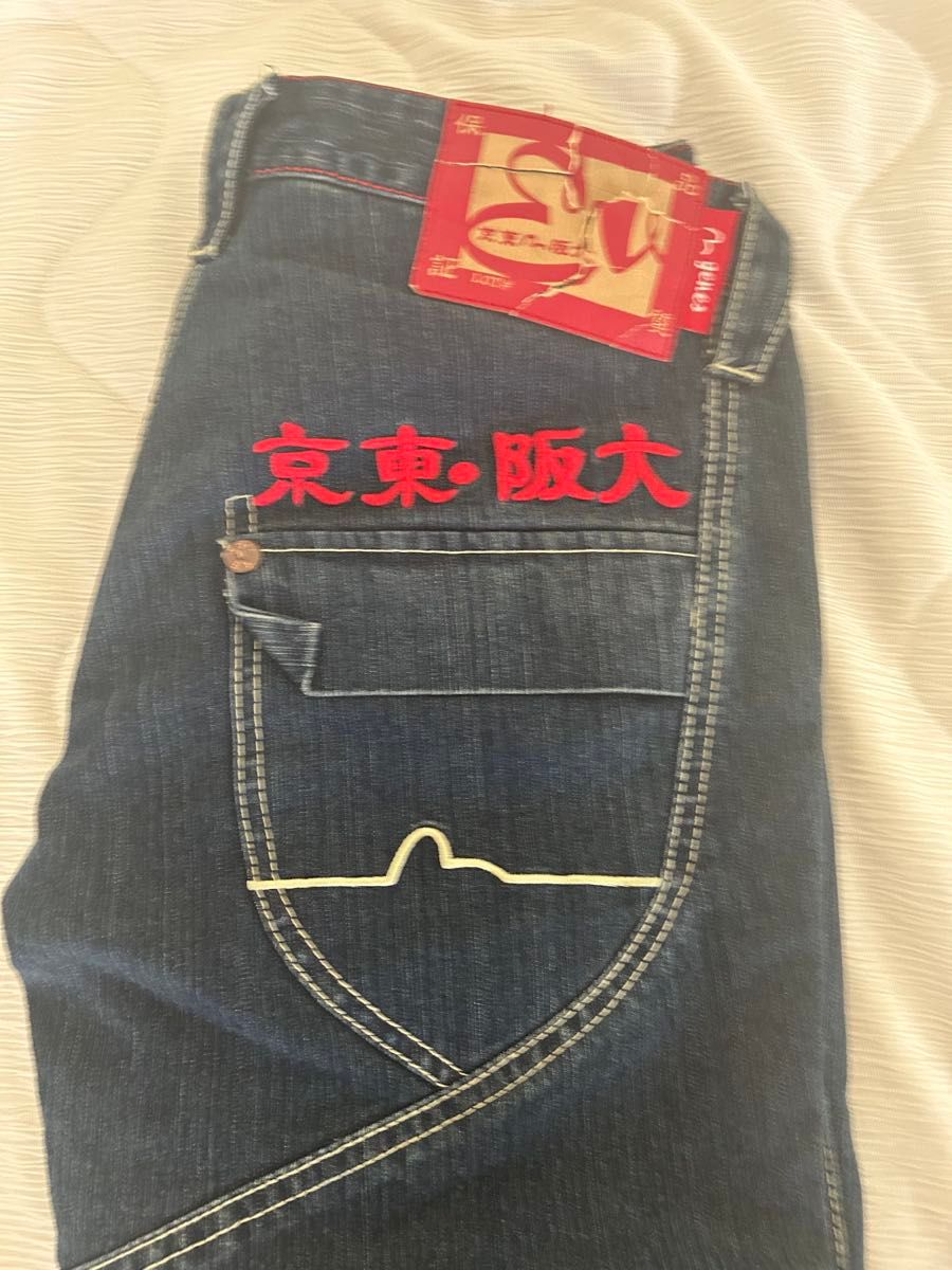 セール中【激レア】EVISU 超ローライズデニム 股上15cm 7分丈 Y2K 平成