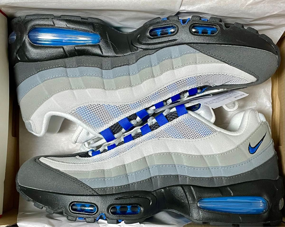 新品未使用 Nike Air Max 95 OG Big Bubble Grey Blue 28 5｜Yahoo