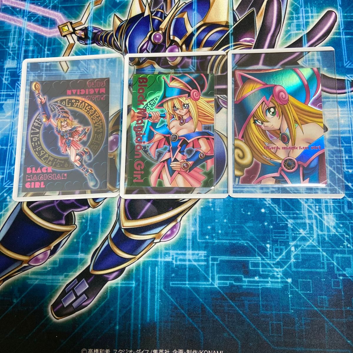 遊戯王 DDM 通常版 ブラックマジシャンガール ウルトラレア 3枚