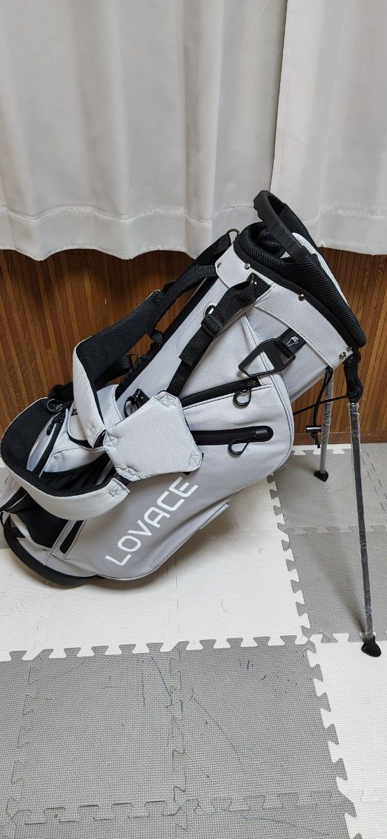 新品未使用】14分割 LOVACE グレー キャディバッグ｜Yahoo!フリマ（旧