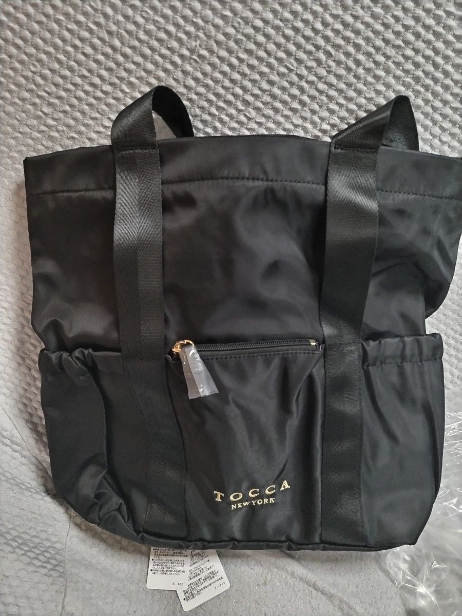 新品未使用 TOCCA ブラック トートバッグ カラーブラック 2way｜Yahoo