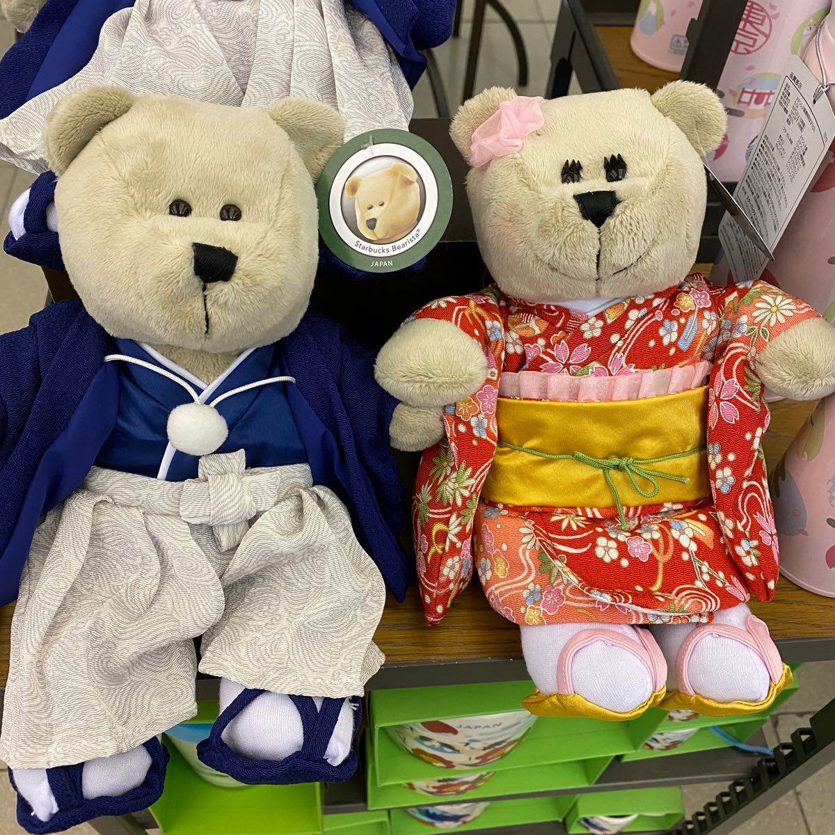 スタバ ベアリスタ ぬいぐるみ 日本 着物｜Yahoo!フリマ（旧PayPayフリマ）