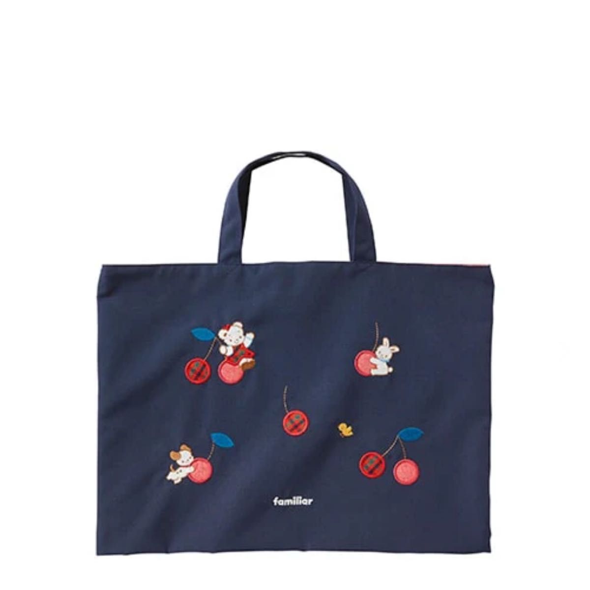 ファミリア レッスンバッグ さくらんぼ レッスントート familiar