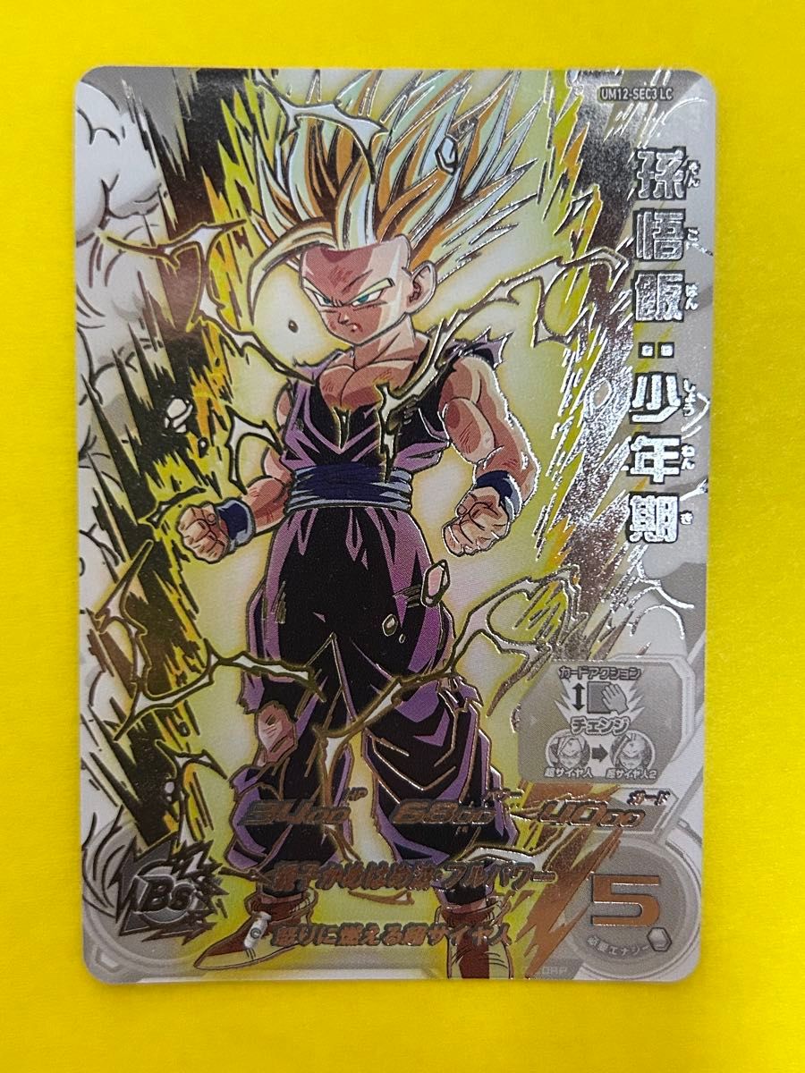 BGS9.5 スーパードラゴンボールヒーローズ UM12-SEC3LC 孫悟飯
