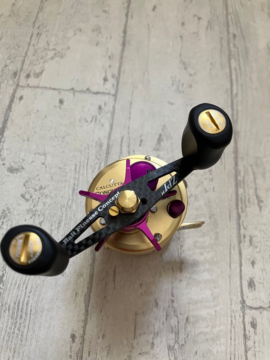 廃盤パーツ多数 シマノ カルカッタコンクエスト 51 カスタム SHIMANO