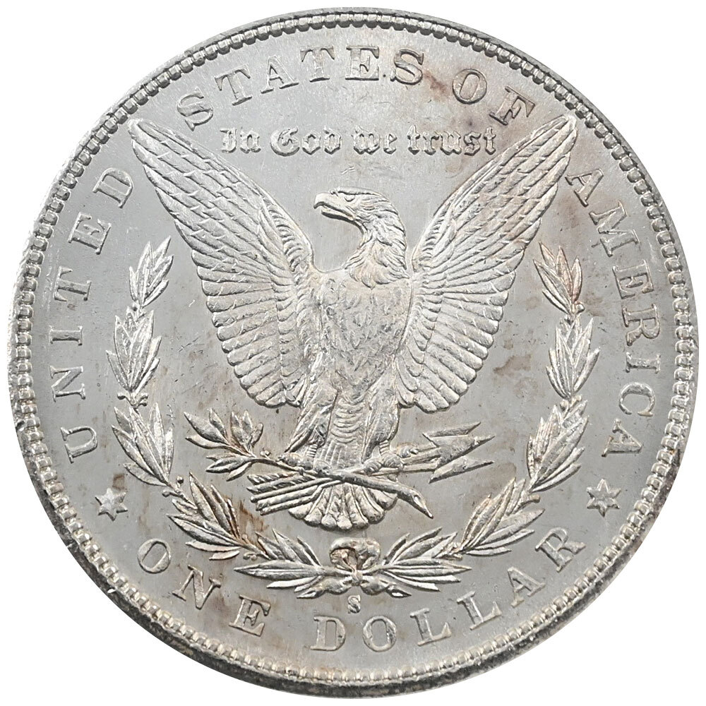 アメリカ 1880 S ドル 銀貨 NGC MS64 モルガンダラー 036 アメリカ