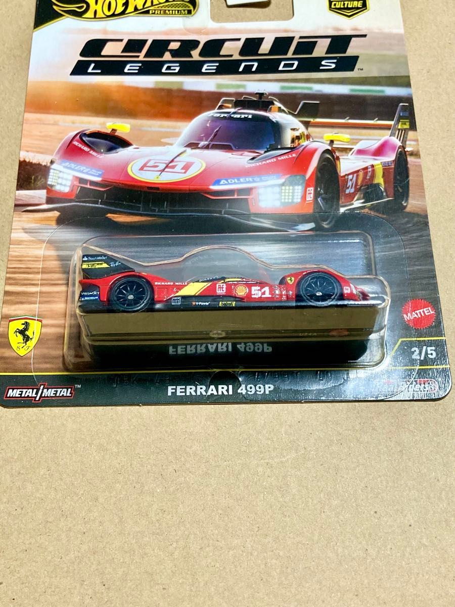 Hot Wheels CIRCUIT LEGENDS FERRARI 499P ホットウィール フェラーリ