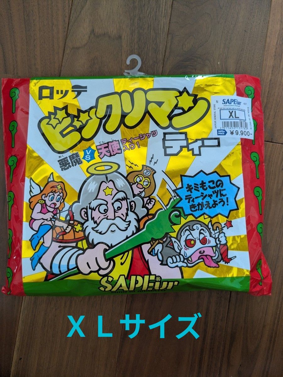 SAPEur サプールビックリマン ロングスリーブTシャツ XLサイズ 新品