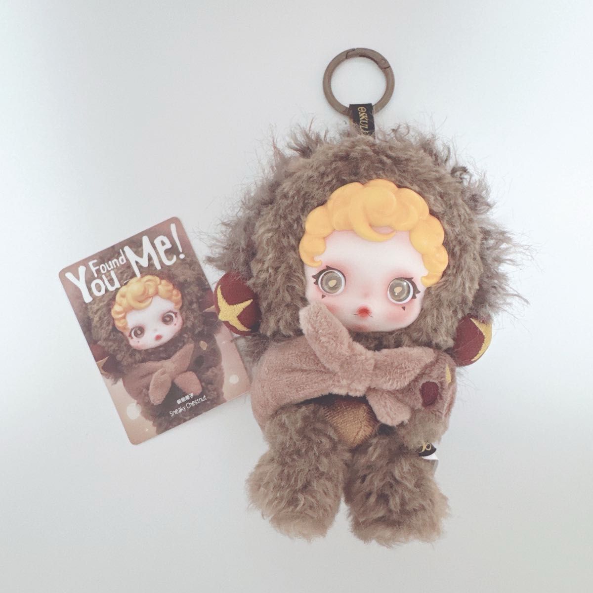 POP MART SKULLPANDA You Found Me スカルパンダ 新作 Sneaky Chestnut