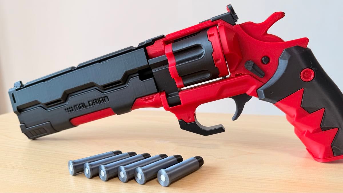 サイバーパンク Vの銃｜リボルバー モデルガン｜Malorian｜コスプレ