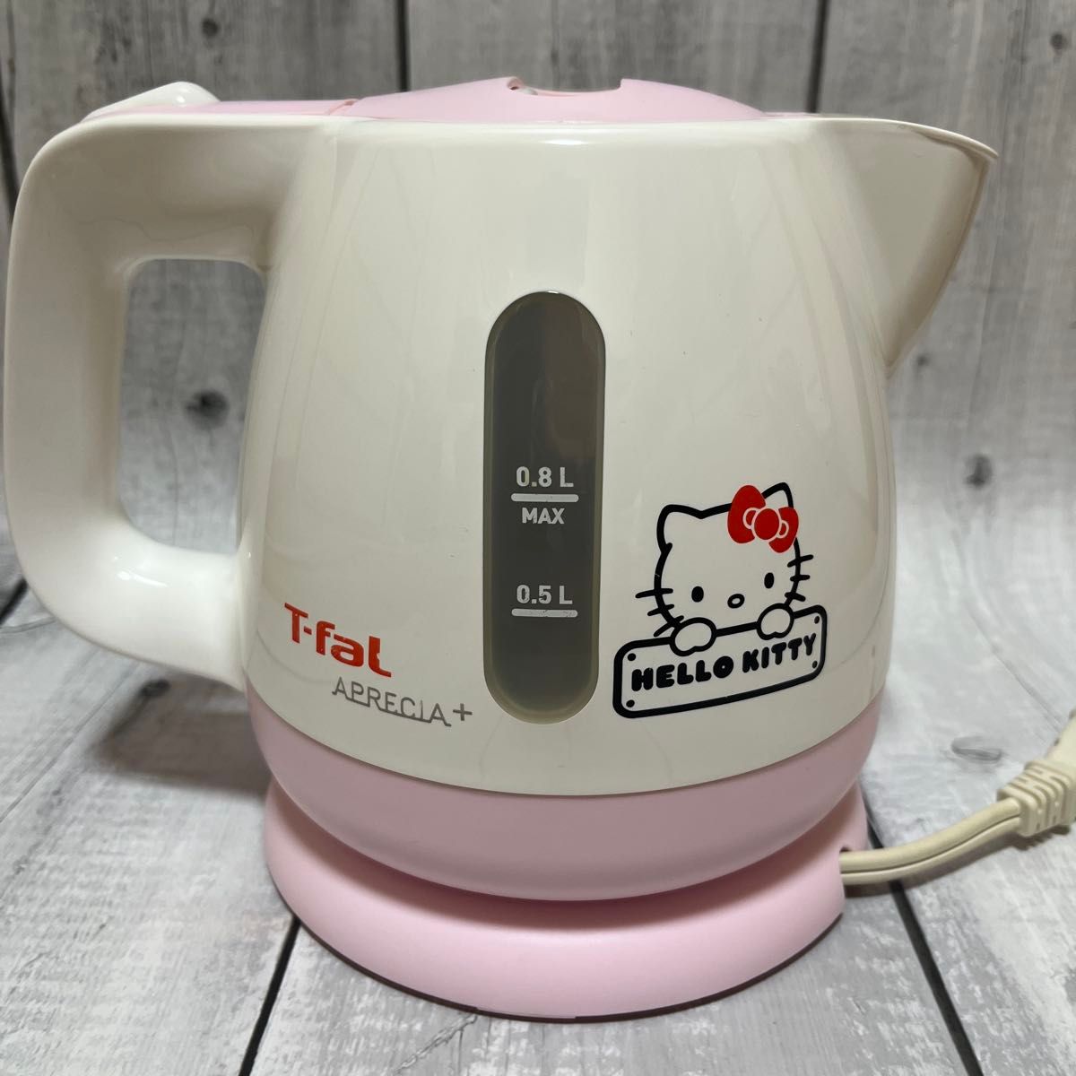 T-fal ティファール アプレシア+ ハローキティ 電気ケトル 0 8L｜Yahoo