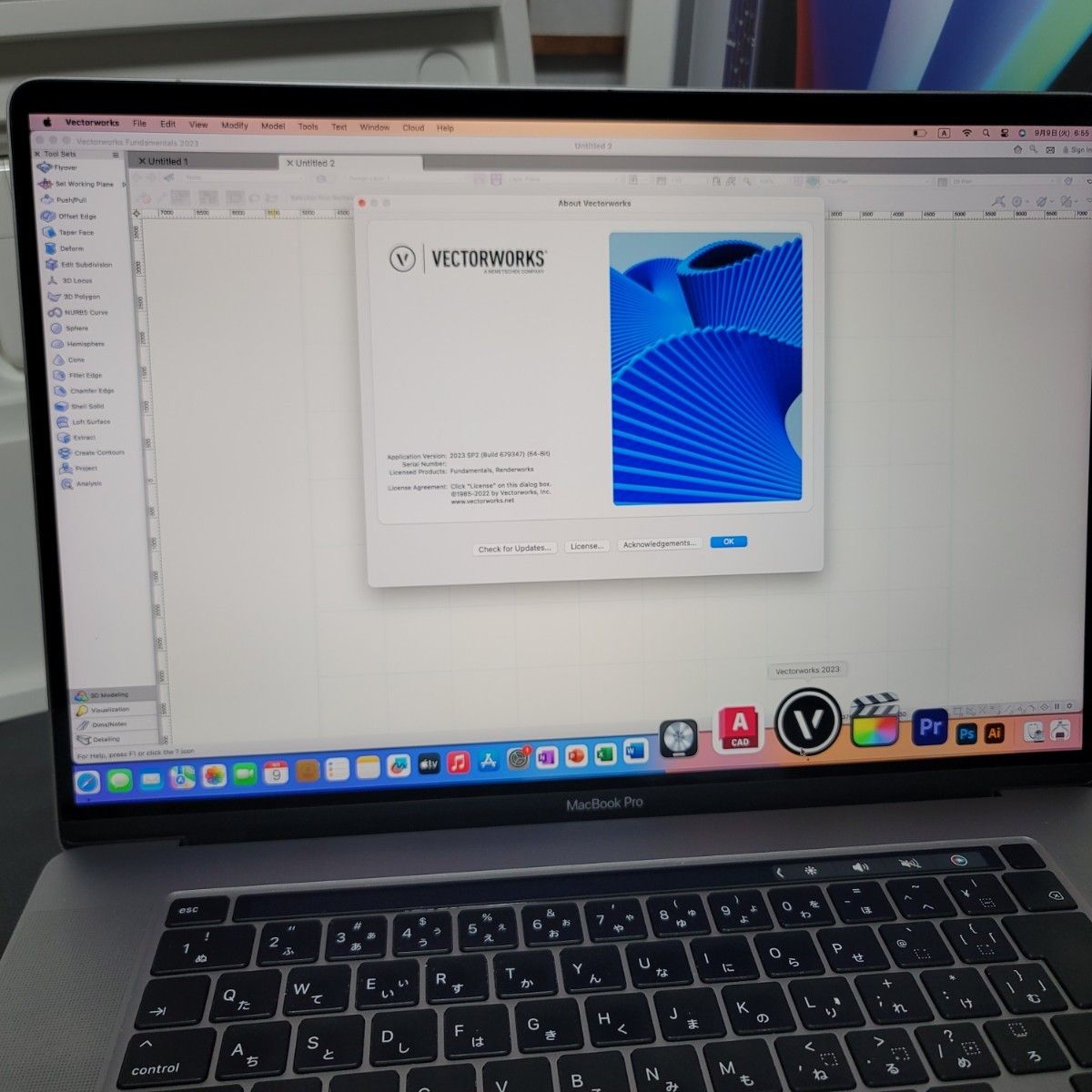 美品 MacBook Pro 16インチ i9 64/1TB CAD&3D設計Vectorworks｜Yahoo
