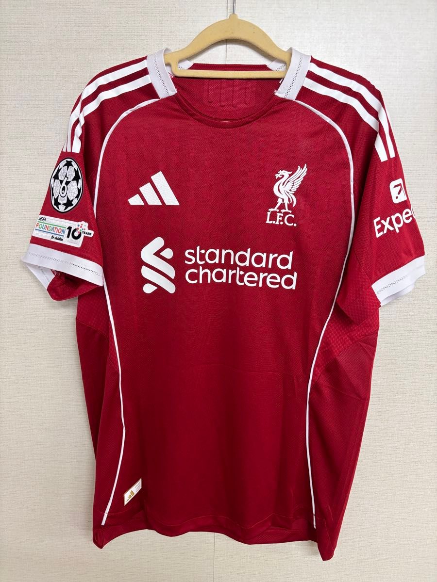 Liverpool FC/リヴァプール(ホーム25-26)8番 SZOBOSZLAI海外輸入品CL