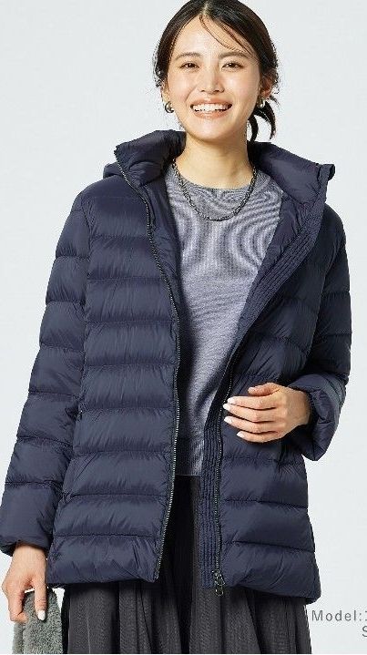 PLST プラステ リモンタダウンハーフコート ネイビー Мサイズ 未使用