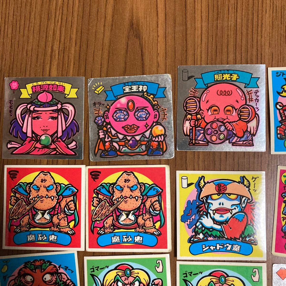 旧ビックリマン チョコ版 第5 6 7段すくみまとめ売り 天使21枚 お守り