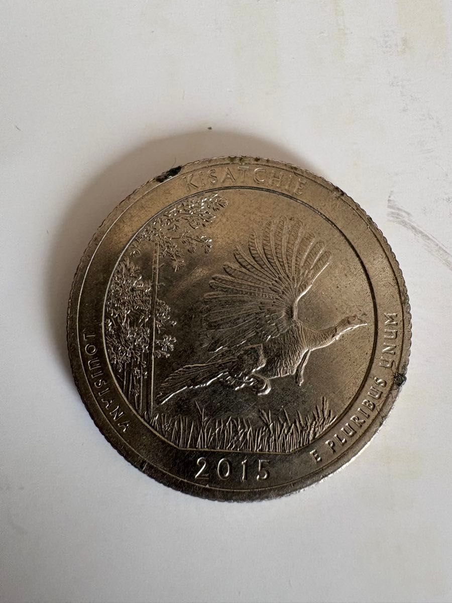 アメリカ 25セント硬貨 クォーターダラー 3枚セット 裏面の図柄が違う