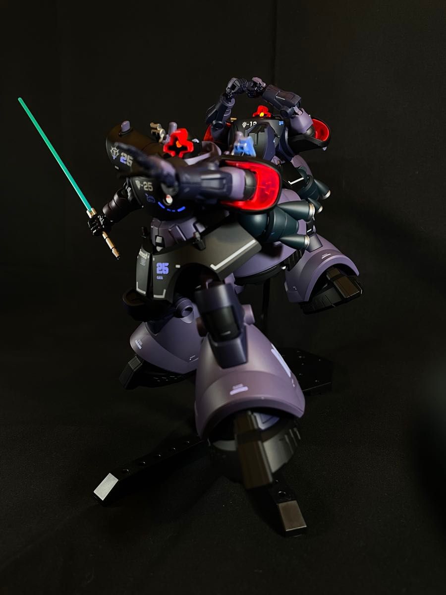 GQ HG 1/144 リック・ドム 全塗装 完成品 オルテガ/ガイア セット