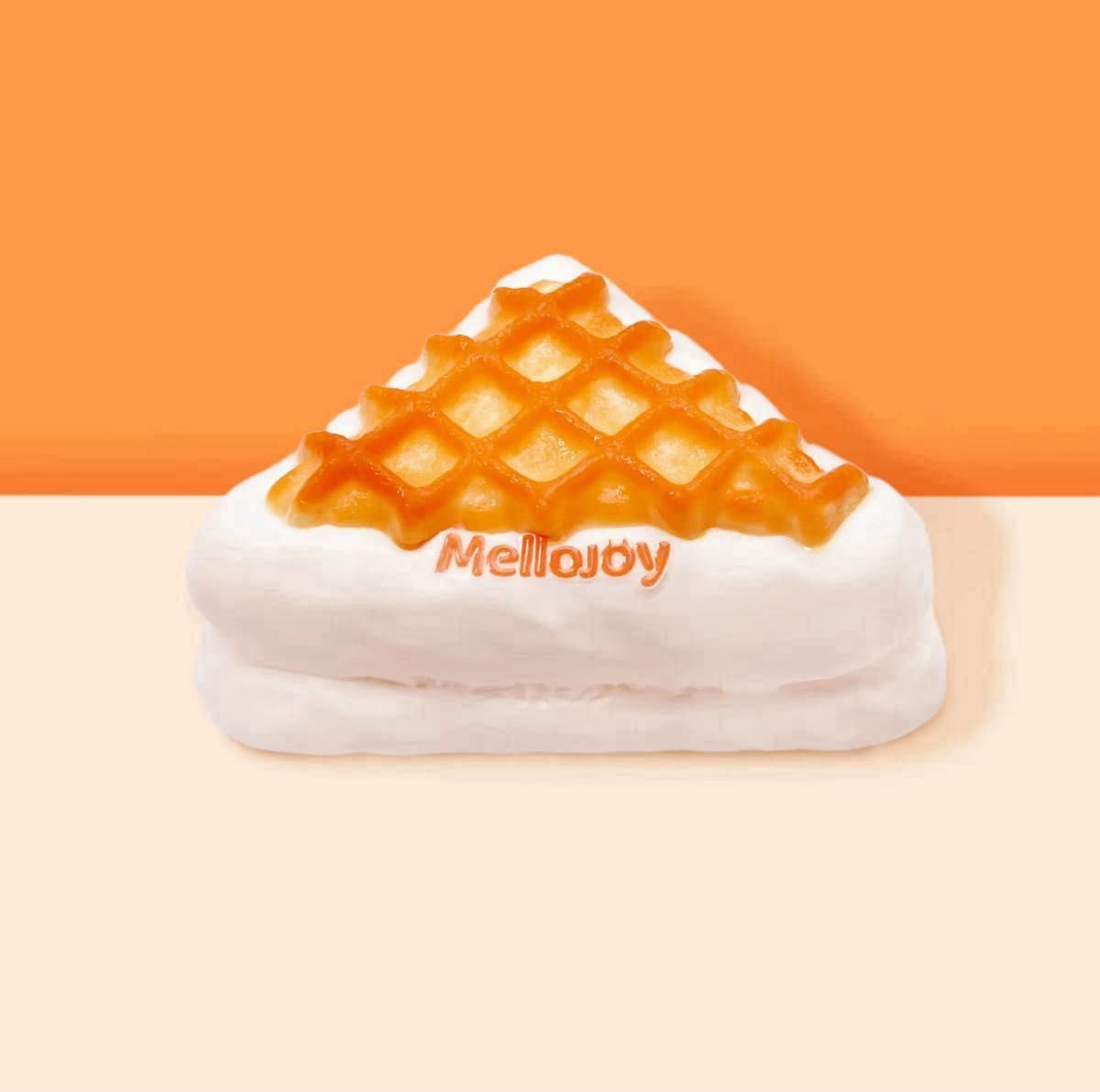 Mellojoy クリームワッフル 2個セット さんかく まる クリーミー