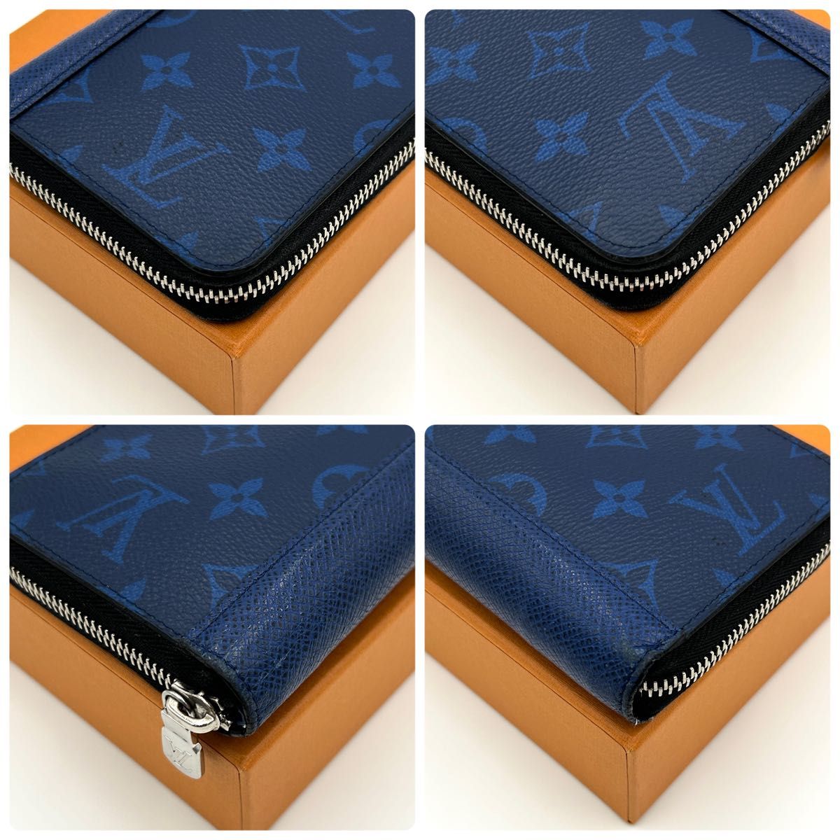 LOUIS VUITTON ルイヴィトン タイガラマ ジッピーウォレット ヴェル
