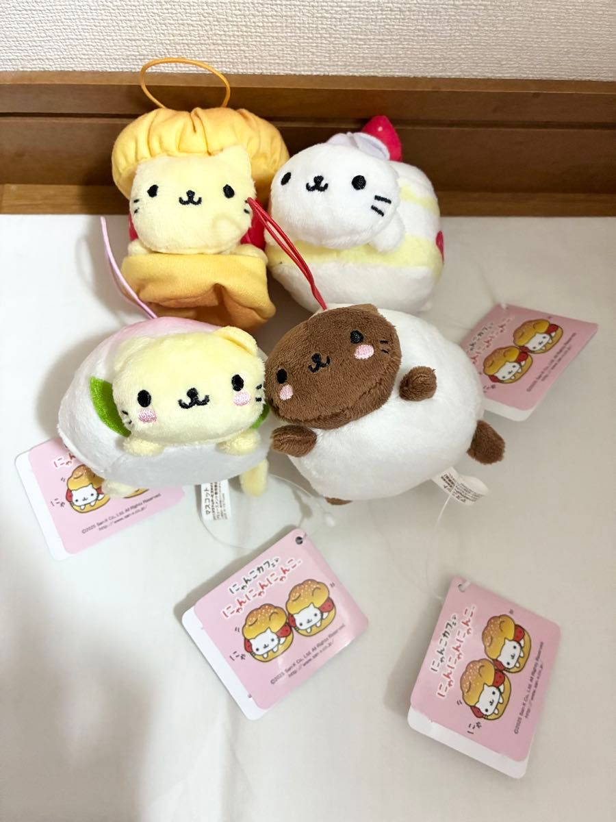 にゃんにゃんにゃんこ ビアジョッキとマスコット にゃんにゃんにゃんこ