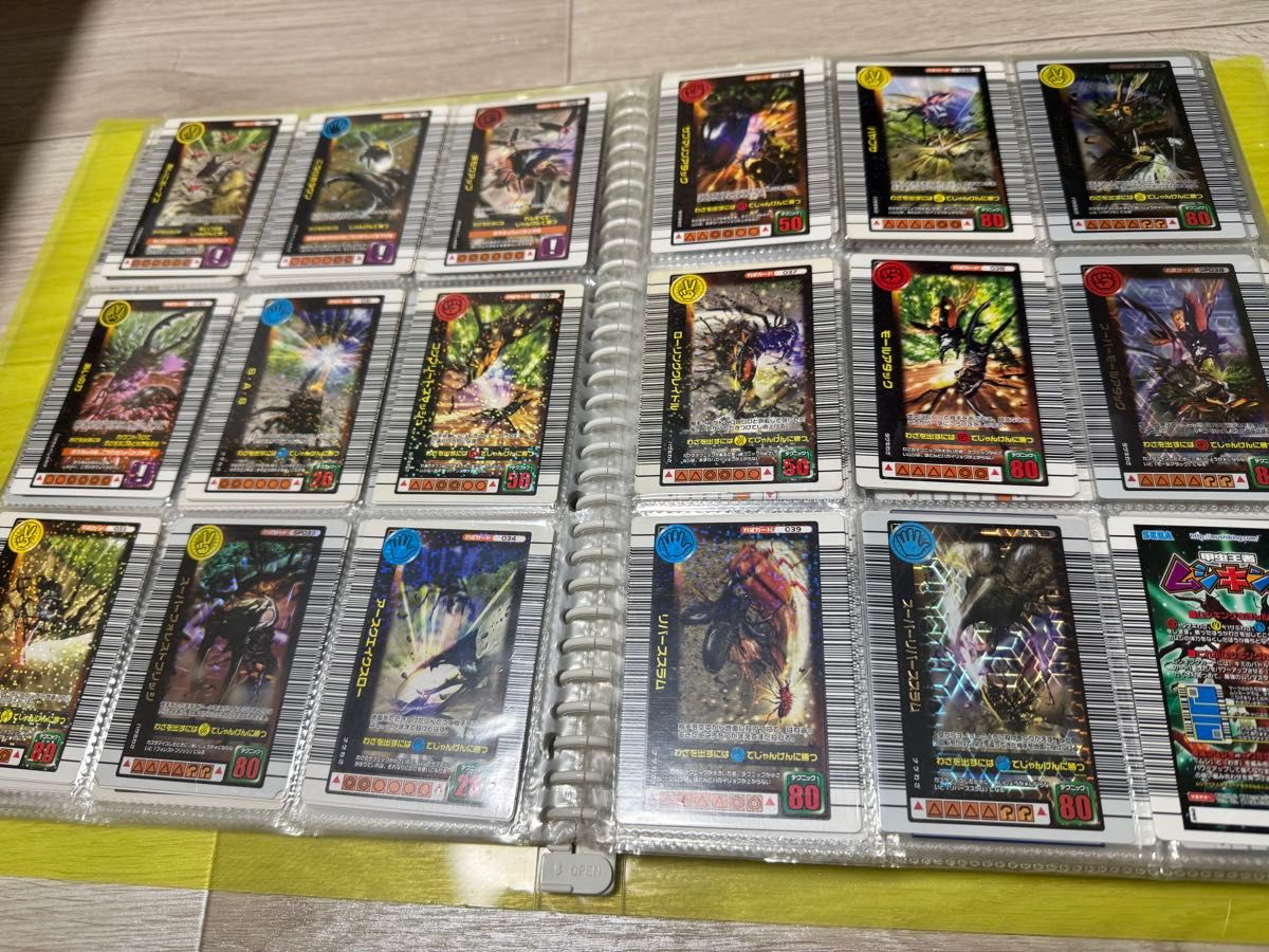 甲虫王者ムシキング 2005年夏夏限定デザインカード コンプリート 甲虫