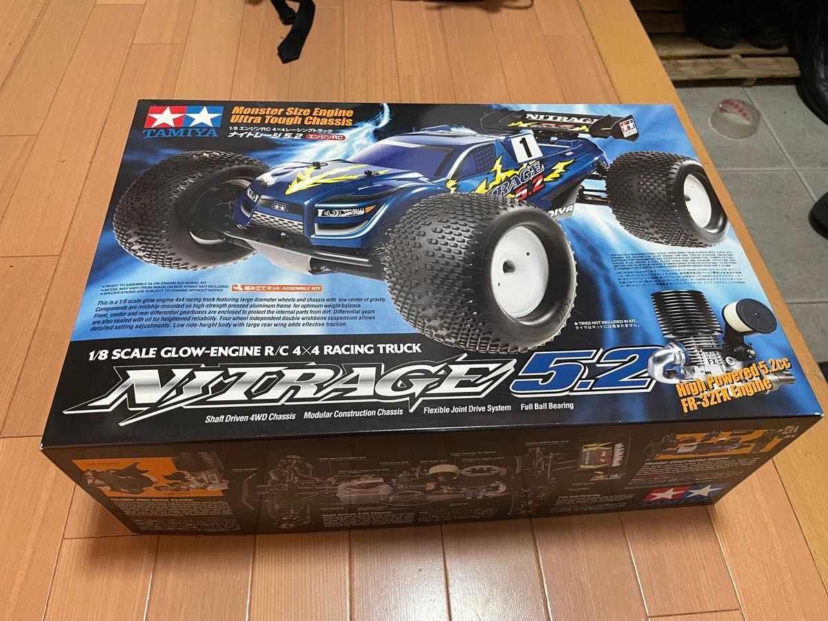 タミヤ ナイトレージ 5 2 エンジンRC 1/8 新品未組立｜Yahoo!フリマ