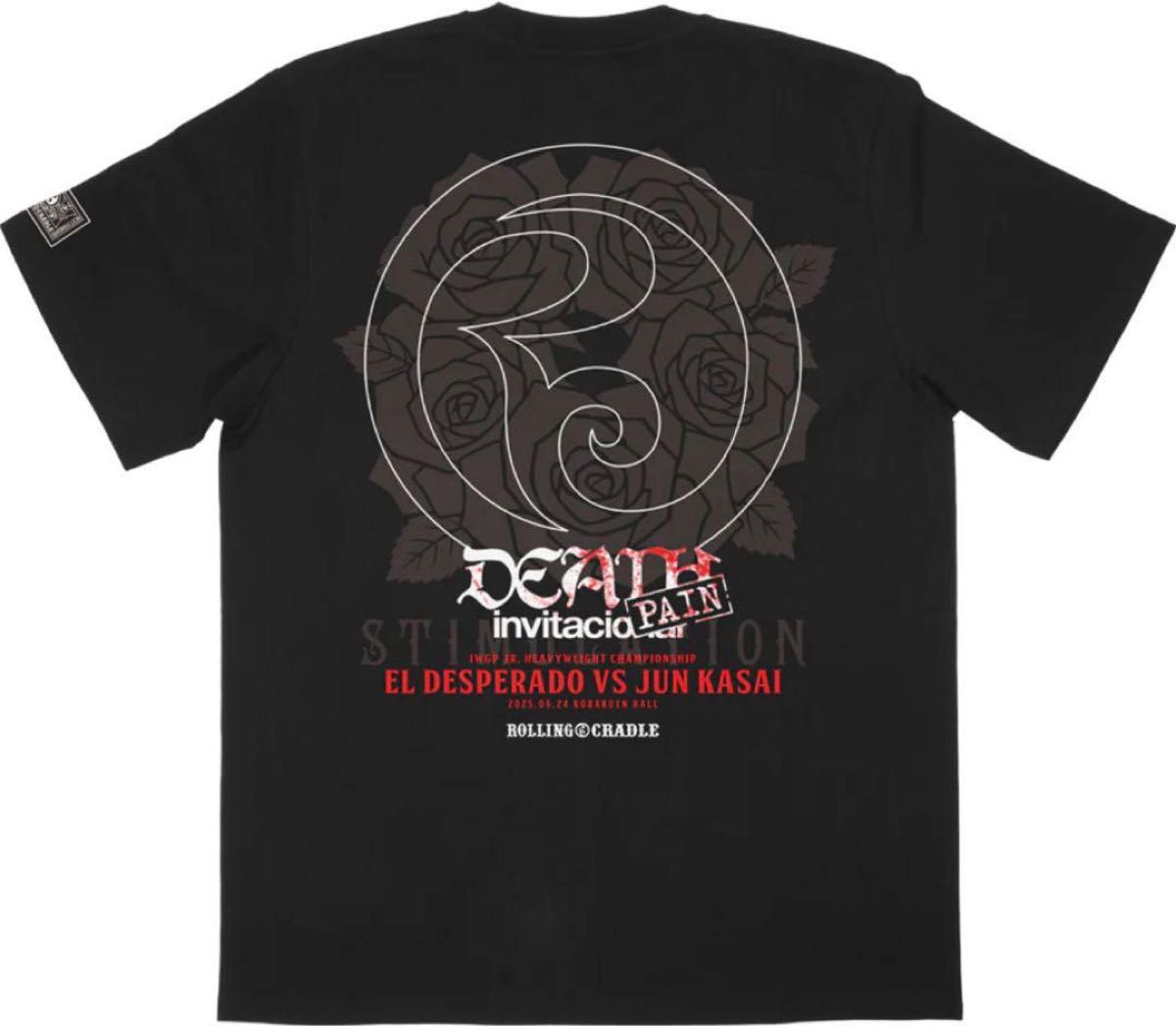 エル・デスペラード 葛西純 Tシャツ 新日本プロレス ローリング
