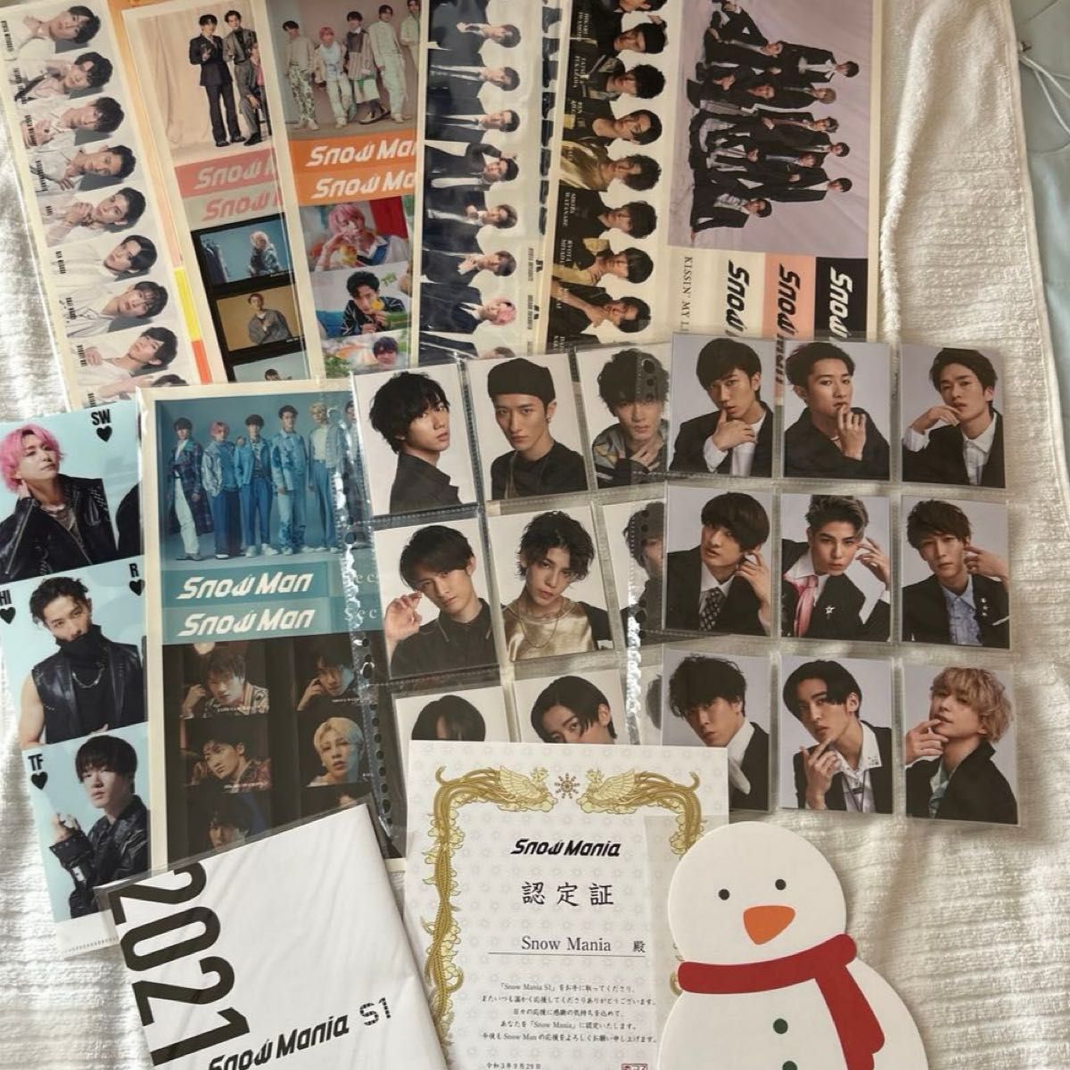 SnowMan スノーマン グッズ CD DVD 公式写真 うちわ まとめ売り グッズ