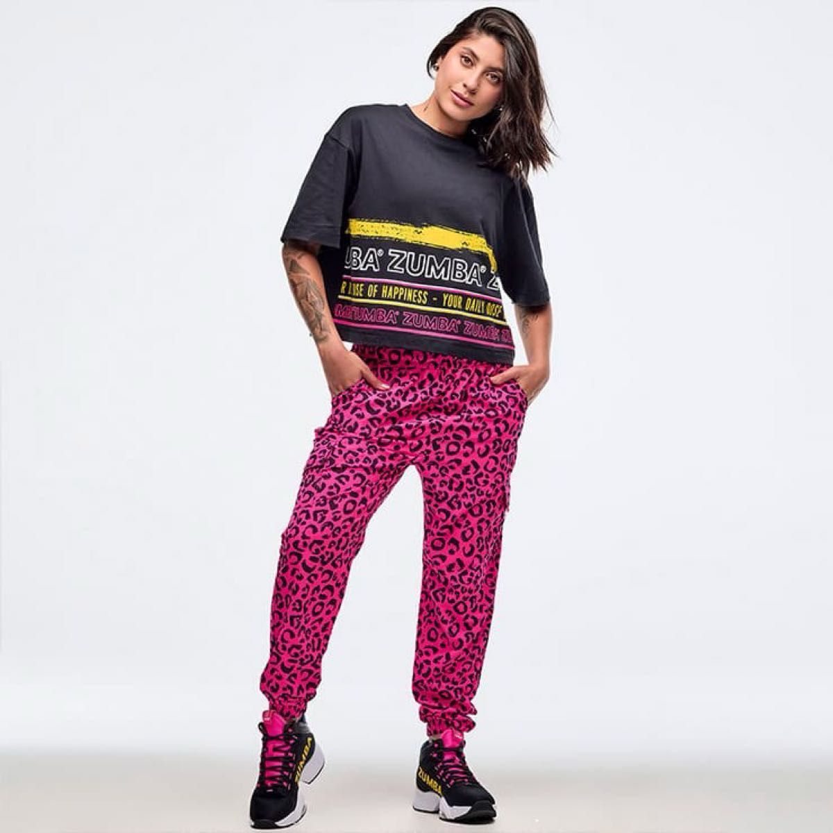 新品】新作 パンツ カーゴパンツ 豹柄 レオパード ズンバ zumba メンズ