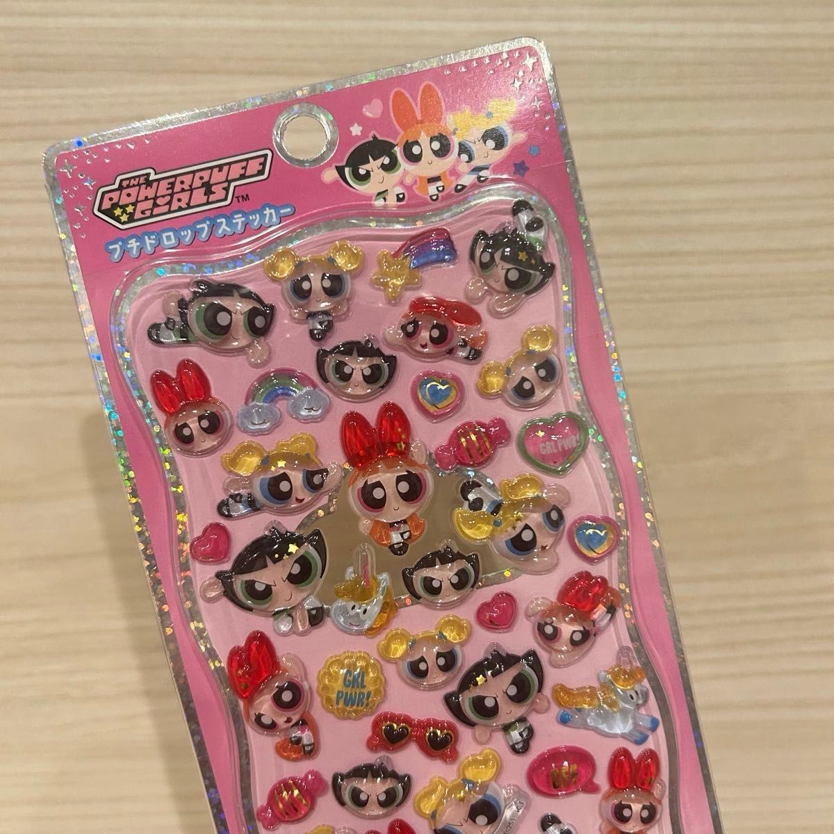 パワーパフガールズ プチドロップステッカー たまごっち うるちゅる