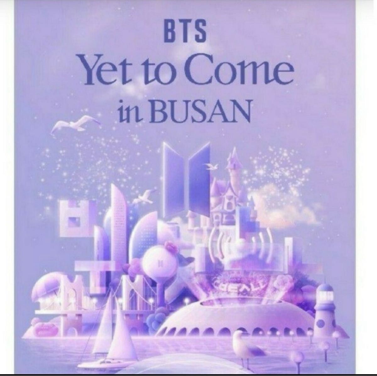 BTS 釜山コン Yet To Come in BUSAN公式Tシャツ Lサイズ｜Yahoo!フリマ