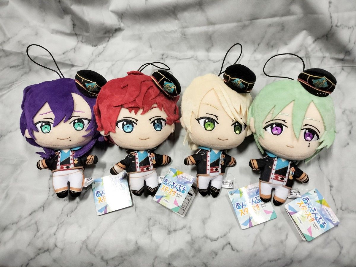 あんさんぶるスターズ ALKALOID アルカロイド あんスタ ぬいぐるみ4体