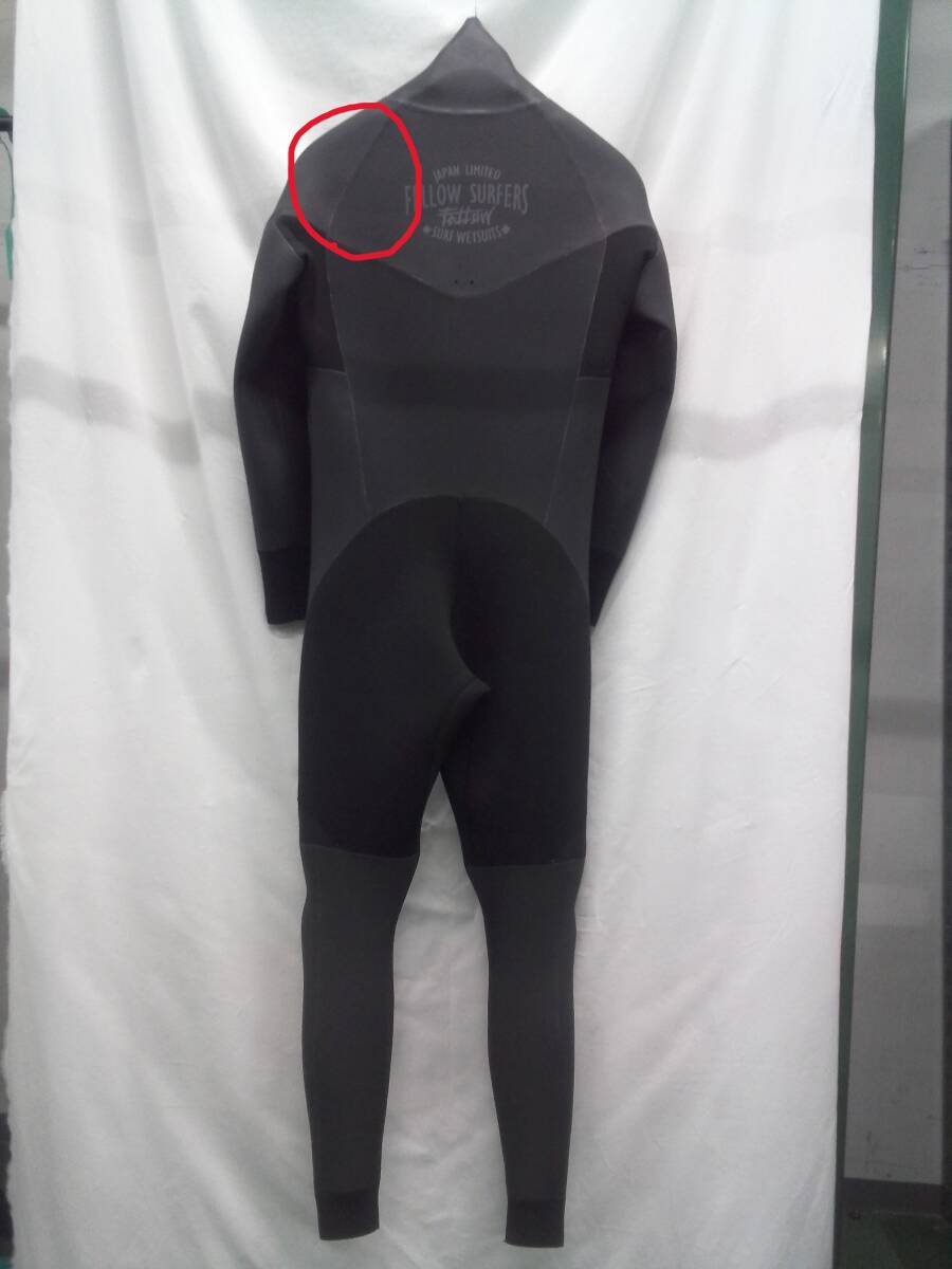ウエットスーツ セミドライ サーフィン 冬用 5/3mm 裏起毛Hurley