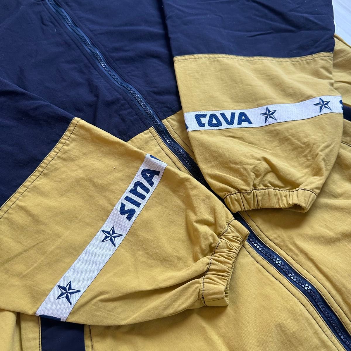 SINA COVA シナコバ セットアップ ナイロンジャケット パンツ 黄色