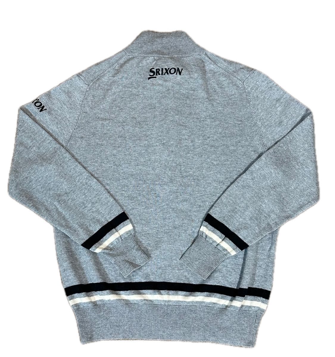 レクサス×SRIXON 松山英樹モデル ゴルフ ジップアップセーター グレー