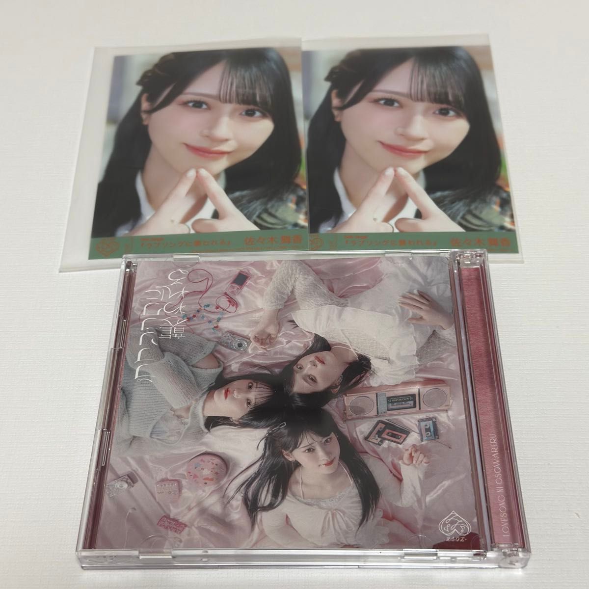 LOVE イコラブ 佐々木 舞香 生写真 直筆 恋人以上 花嫁 LOVE イコラブ