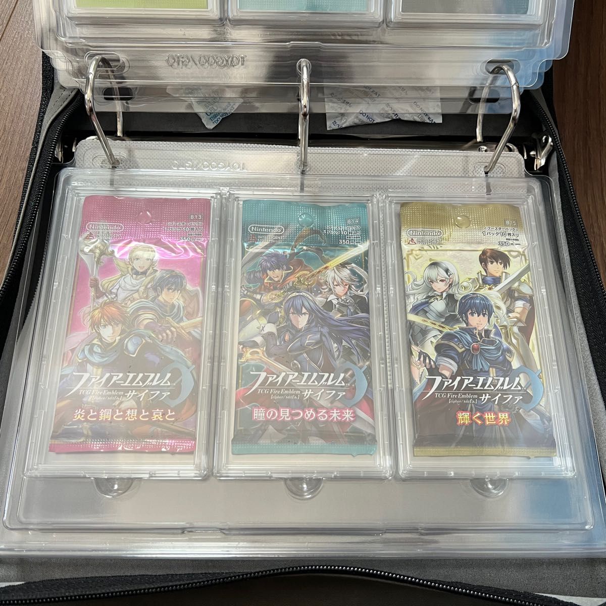ファイアーエムブレム サイファ 未開封パック 全弾コンプリートセット