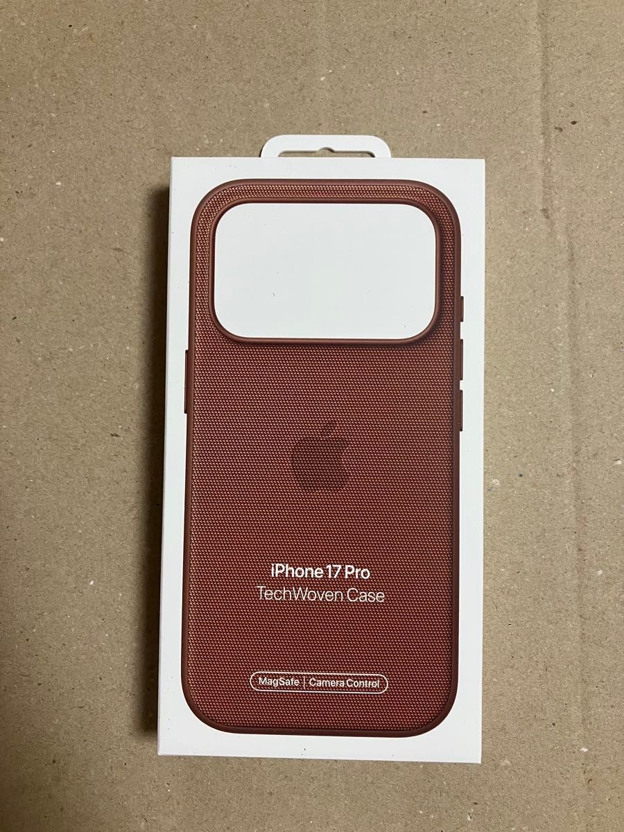 新品未開封】iPhone 17 PRO Tech Woven case sienna テックウーブン