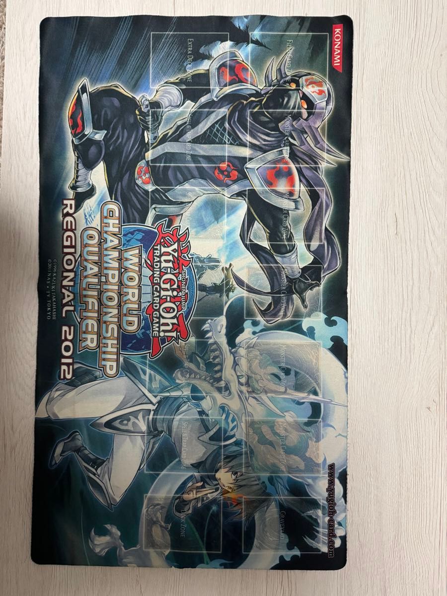 遊戯王 2012 Regional WCQ Hanzo 白竜の忍者 プレイマット 遊戯王 2012