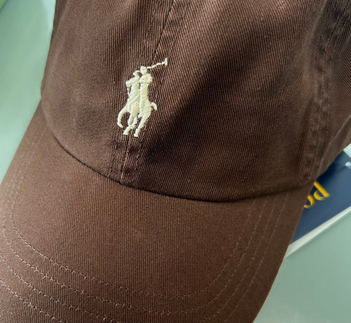 希少 《新品》ポロ ラルフ ローレン ブラウンキャップ POLO RALPH