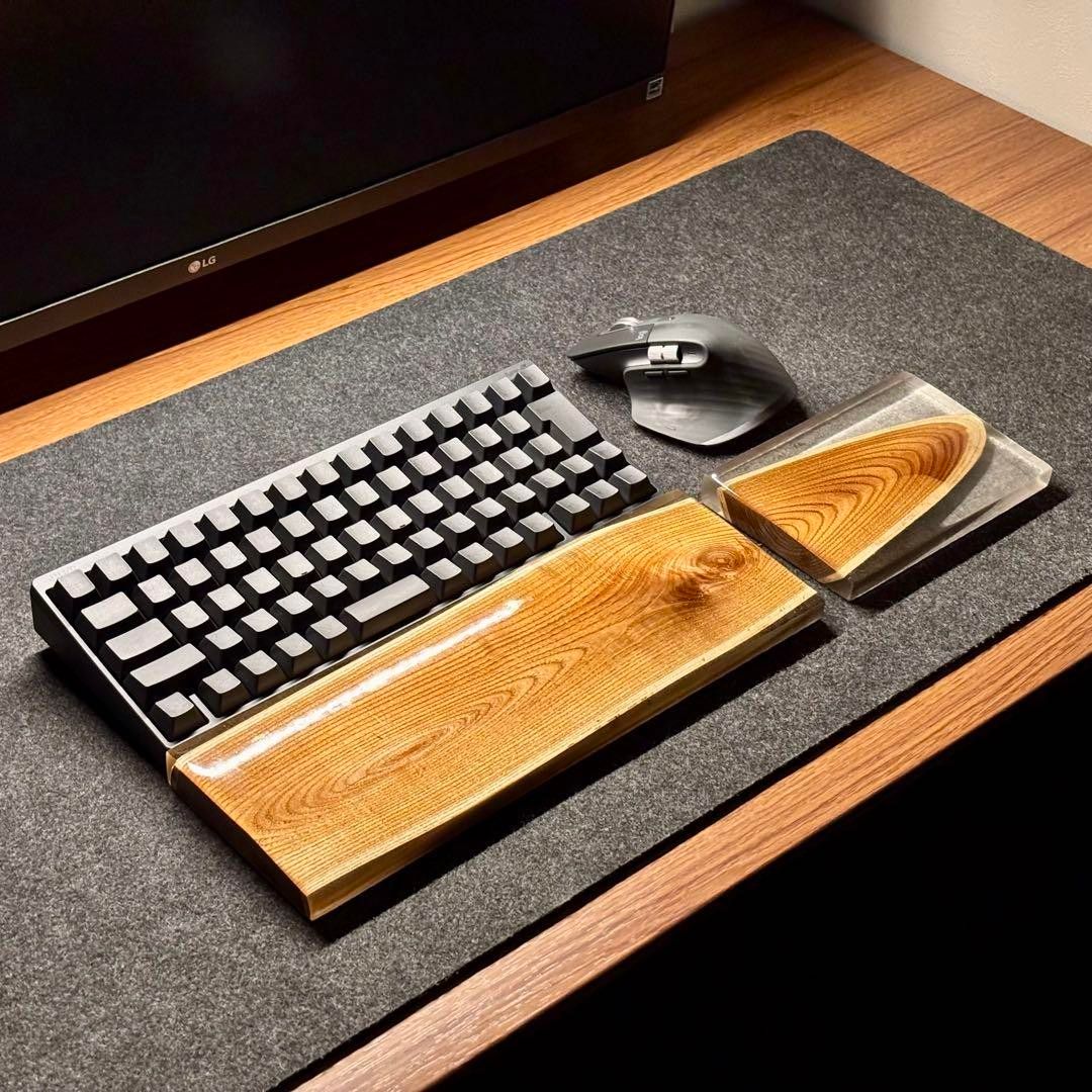 HHKB REALFORCE 60％キーボード アームレスト パームレスト リスト